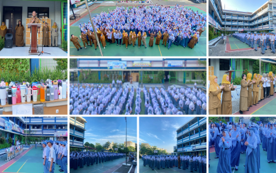 SMK Negeri 73 Jakarta Gelar Apel Pagi dan Gerakan Penggunaan Tumbler dalam Semangat Zero Waste